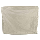 Ping Pong Table Dust Cover 190 Silver Coating Waterproof Table Tennis Cover for Outdoor Courtyard Drawstring Style 155x75x150cm / 61.0x29.5x59.1in Beige