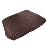 Outdoor Bathtub Dust Cover 190 Silver Coated Polyester Taffeta Waterproof Hot Spring Cover Quadrate Spa Bath Rainproof Cover 210x210x30cm Brown