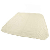 Outdoor Bathtub Dust Cover 190 Silver Coated Polyester Taffeta Waterproof Hot Spring Cover Quadrate Spa Bath Rainproof Cover 210x210x30cm Beige