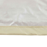 Outdoor Bathtub Dust Cover 190 Silver Coated Polyester Taffeta Waterproof Hot Spring Cover Quadrate Spa Bath Rainproof Cover 210x210x30cm Beige