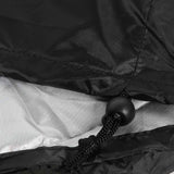 Outdoor Bathtub Dust Cover 190 Silver Coated Polyester Taffeta Waterproof Hot Spring Cover Quadrate Spa Bath Rainproof Cover 210x210x30cm Black