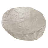 Outdoor Furniture Dust Covers Round Bathtub Cover 190 Silver Polyester Taffeta Hot Tub Waterproof Cover 190x30cm Beige
