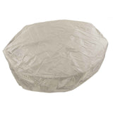 Outdoor Furniture Dust Covers Round Bathtub Cover 190 Silver Polyester Taffeta Hot Tub Waterproof Cover 190x30cm Beige