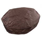 Outdoor Furniture Dust Covers Round Bathtub Cover 190 Silver Polyester Taffeta Hot Tub Waterproof Cover 190x30cm Coffee
