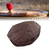 Outdoor Furniture Dust Covers Round Bathtub Cover 190 Silver Polyester Taffeta Hot Tub Waterproof Cover 190x30cm Coffee