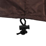 Outdoor Furniture Dust Covers Round Bathtub Cover 190 Silver Polyester Taffeta Hot Tub Waterproof Cover 190x30cm Coffee