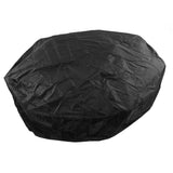 Outdoor Furniture Dust Covers Round Bathtub Cover 190 Silver Polyester Taffeta Hot Tub Waterproof Cover 190x90cm Black