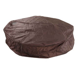 Outdoor Furniture Dust Covers Round Bathtub Cover 190 Silver Polyester Taffeta Hot Tub Waterproof Cover 190x90cm Coffee