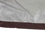 Outdoor Furniture Dust Covers Round Bathtub Cover 190 Silver Polyester Taffeta Hot Tub Waterproof Cover 190x90cm Coffee