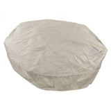 Outdoor Furniture Dust Covers Round Bathtub Cover 190 Silver Polyester Taffeta Hot Tub Waterproof Cover 215x70cm Beige