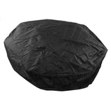 Outdoor Furniture Dust Covers Round Bathtub Cover 190 Silver Polyester Taffeta Hot Tub Waterproof Cover 215x70cm Black
