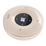 Electric Gua Sha Scrapping Massager USB Charging Multi Function Physical Gua Sha Massager with Heat and Suction for Home Apricot Yellow