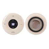 Electric Gua Sha Scrapping Massager USB Charging Multi Function Physical Gua Sha Massager with Heat and Suction for Home Apricot Yellow