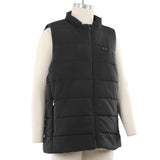 USB Heating Down Vest Dual Control Smart Electric Vest Men Women Winter Thermal Heated Vest M