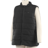 USB Heating Down Vest Dual Control Smart Electric Vest Men Women Winter Thermal Heated Vest M