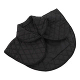 Shoulder Heating Pad Cold Proof Polyester Fiber USB Power Supply Unisex Electric Heated Shawl for Winter Black