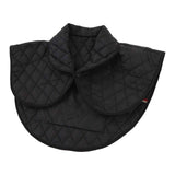 Shoulder Heating Pad Cold Proof Polyester Fiber USB Power Supply Unisex Electric Heated Shawl for Winter Black