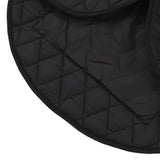 Shoulder Heating Pad Cold Proof Polyester Fiber USB Power Supply Unisex Electric Heated Shawl for Winter Black