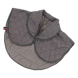 Shoulder Heating Pad Cold Proof Polyester Fiber USB Power Supply Unisex Electric Heated Shawl for Winter Grey