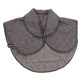 Shoulder Heating Pad Cold Proof Polyester Fiber USB Power Supply Unisex Electric Heated Shawl for Winter Grey