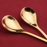 4PCS Christmas Spoon Fork Set Stainless Steel Santa Christmas Tree Shaped Decor Tableware for Home Dinner with Green Box