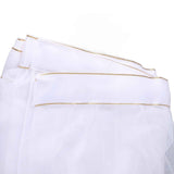 Table Cloth Soft Fluffy Stretchy Tulle Wedding Table Runner Table Skirt Wedding Table Decorations White 183x75cm (6x2.5ft)