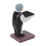 Watch Display Stand Resin Cute Figure Model Modern Multifunctional Watch Holder Rack for Jewelry Necklace Bracelet Old Housekeeper S