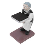 Watch Display Stand Resin Cute Figure Model Modern Multifunctional Watch Holder Rack for Jewelry Necklace Bracelet Old Housekeeper S
