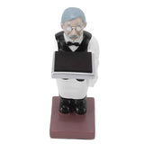 Watch Display Stand Resin Cute Figure Model Modern Multifunctional Watch Holder Rack for Jewelry Necklace Bracelet Old Housekeeper L