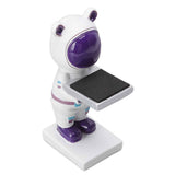 Resin Watch Stand Handmade Figurine Model Decorative Watch Display Stand for Home White Bear
