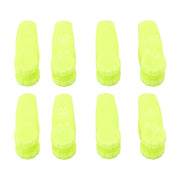 8PCS Hand Pressure Point Tool Plastic Hand Acupressure Clip for Between Thumb and Index Migraine Headache Relief Green
