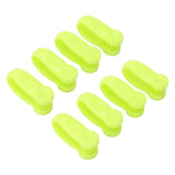 8PCS Hand Pressure Point Tool Plastic Hand Acupressure Clip for Between Thumb and Index Migraine Headache Relief Green