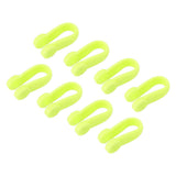 8PCS Hand Pressure Point Tool Plastic Hand Acupressure Clip for Between Thumb and Index Migraine Headache Relief Green
