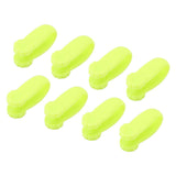 8PCS Hand Pressure Point Tool Plastic Hand Acupressure Clip for Between Thumb and Index Migraine Headache Relief Green