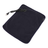 Portable USB Heating Pad Shoulder Neck Leg Waist Heating Pads with Multi Level Temperature Adjustment Timing Dark Blue
