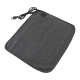 Portable USB Heating Pad Shoulder Neck Leg Waist Heating Pads with Multi Level Temperature Adjustment Timing Dark Gray