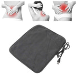 Portable USB Heating Pad Shoulder Neck Leg Waist Heating Pads with Multi Level Temperature Adjustment Timing Dark Gray