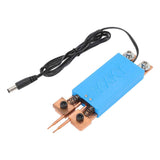 18650 Battery Spot Welding Pen Mini Spot Welder Automatic Trigger Integrated Handheld Spot Welding Pen Blue