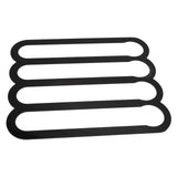 Wall Capsule Holder Compatible For VertuoLine Capsule Pods Vertically Horizontally Mounted Coffee Capsule Rack Storage Black