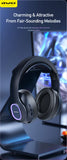 AWEI A100BL Foldable Bluetooth Over‑Ear Headphones, HiFi Stereo，black