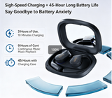 ARC 6 Music Edition Open‑Ear Wireless Earbuds, Dolby Atmos Spatial Audio, AI Real‑Time Translation,black