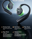 ARC 6 Sport Edition Open‑Ear Bluetooth Earbuds, IPX7 Waterproof Sports Headphones,orange