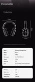 AWEI AT16 Foldable Over‑Ear Wireless Headphones，belge