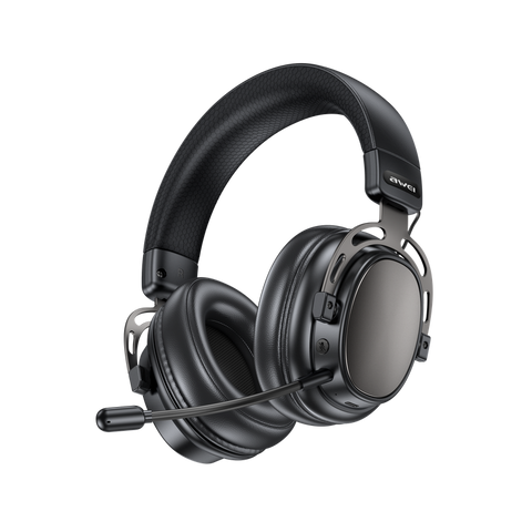 AWEI AT36 Tri‑Mode Wireless Gaming Headset, Low‑Latency 2.4G Bluetooth，black In Australia - Darrahopens