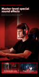 AWEI AT36 Tri‑Mode Wireless Gaming Headset, Low‑Latency 2.4G Bluetooth，black In Australia - Darrahopens