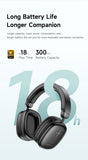 AWEI AT6 Wireless Bluetooth Over‑Ear Headphones, 40mm Driver Stereo Headset, beige