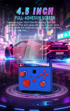 DC45V Retro Handheld Game Console, 4.5‑Inch HD IPS Full View Screen，black