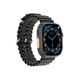 DT Ultra 4 Smart Watch Full Touch Screen Fitness Tracker for Men Women，black