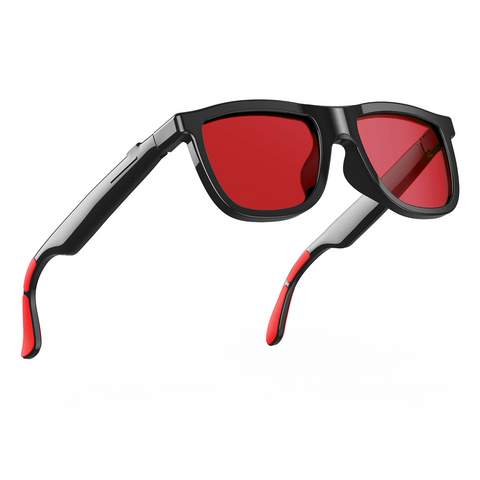 E05C Smart Open Ear Bluetooth Glasses,red In Australia - Darrahopens