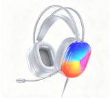 AWEI GM11 Wired Gaming Over‑Ear Headset, 50mm Driver 7.1 Surround Sound, USB & 3.5mm Jack,white In Australia - Darrahopens